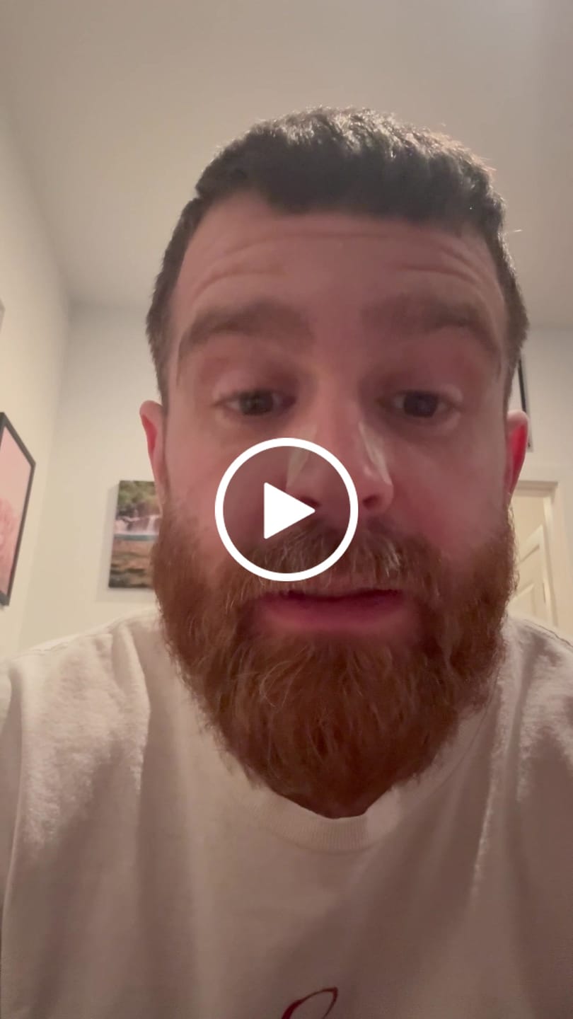 Customer video review of Intake Breathing Refill Packs